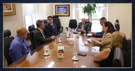 Imagem da notícia - EMERJ recebe visita institucional de representantes da Secretaria de Planejamento e Gestão do Governo do Estado do Rio de Janeiro