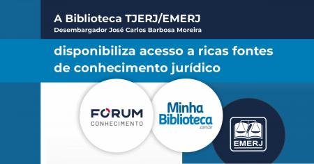 Imagem da notícia - Biblioteca TJERJ/EMERJ oferece plataformas digitais com vasto acervo jurídico