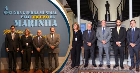 Imagem da notícia - Diretor-geral da EMERJ realiza visita institucional ao Museu Naval