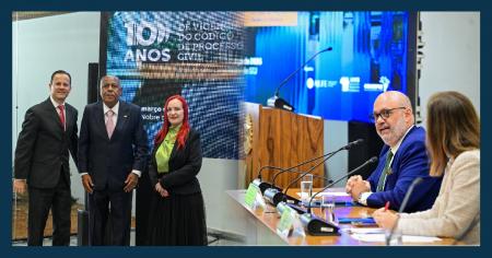 Imagem da notícia - Conselheira consultiva da EMERJ e membro do Fórum Permanente de Direito Civil participam de evento no STJ