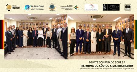 Imagem da notícia - EMERJ realiza o primeiro dia do evento Debate Comparado sobre a Reforma do Código Civil Brasileiro