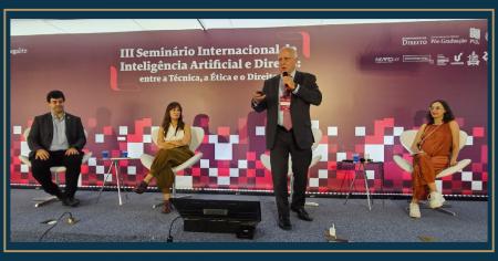 Imagem da notícia - Diretor-Geral da EMERJ participa de seminário internacional sobre inteligência artificial e Direito na PUC-Rio