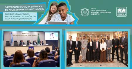 Imagem da notícia - EMERJ realiza evento o Estatuto Digital da Criança e do Adolescente (Lei nº 15.211/2025): Desafios Regulatórios, Institucionais e Tecnológicos para a Proteção Integral