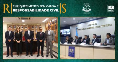 Imagem da notícia - EMERJ promove o evento Enriquecimento sem Causa e Responsabilidade Civil