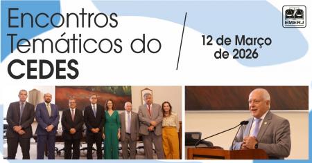 Imagem da notícia - Diretor-geral da EMERJ participa de evento no CEDES