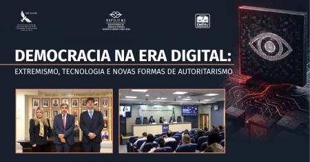 Imagem da notícia - EMERJ realiza o evento “Democracia na Era Digital: Extremismo, Tecnologia e Novas Formas de Autoritarismo”
