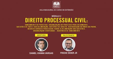 Imagem da notícia - Fredie Didier Jr. ministrará aula inaugural do curso de Processo Civil
