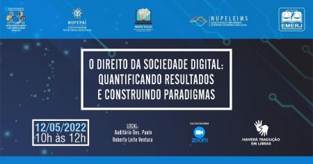 Imagem da notícia - 
Evento na EMERJ abordará questões sobre a sociedade digital
