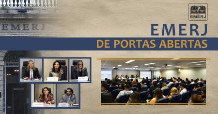 Imagem da notícia - Universitários conhecem a EMERJ e assistem à palestra sobre a magistratura e os direitos humanos