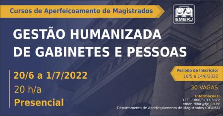 Imagem da notícia - EMERJ lança curso para magistrados com foco em gestão de pessoas 
