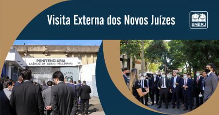 Imagem da notícia - Juízes do curso de formação inicial visitam o Complexo Penitenciário de Gericinó