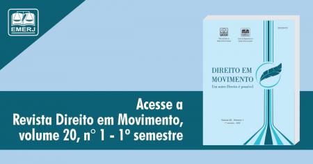 Imagem da notícia - Revista “Direito em Movimento”, da EMERJ, lança nova edição 