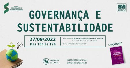 Imagem da notícia - Autores do livro “Governança e sustentabilidade: um elo necessário no Brasil” palestrarão em evento que tratará do tema