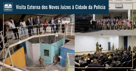 Imagem da notícia - Juízes do 37º Curso Oficial de Formação Inicial de Magistrados da EMERJ visitam a Cidade da Polícia