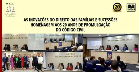Imagem da notícia - EMERJ promove encontro sobre Direito das Famílias