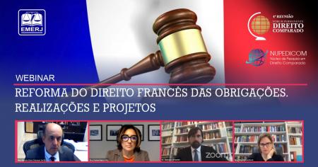 Imagem da notícia - Professores debatem a reforma do Direito francês na EMERJ