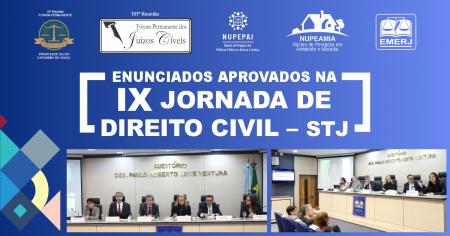 Imagem da notícia - Magistrados e professores participam de evento na EMERJ sobre enunciados aprovados na IX Jornada de Direito Civil