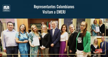 Imagem da notícia - EMERJ recepciona representantes da Universidade da Colômbia