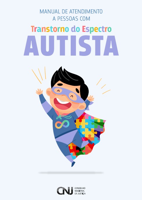 capa do Manual de Atendimento a Pessoas com Transtorno do Espectro Autista