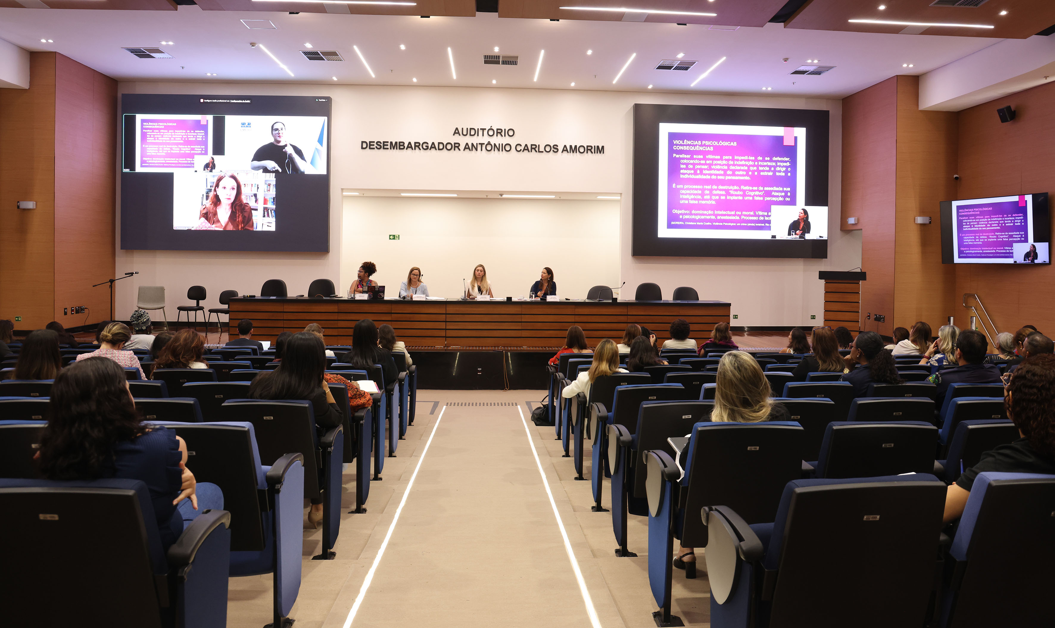 4º Painel: Violência Psicológica e sua Caracterização: Lançamento do IAVP – Instrumento de Avaliação de Violência Psicológica