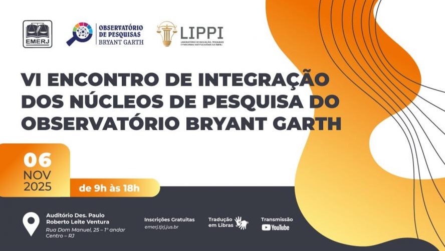 VI ENCONTRO DE INTEGRAÇÃO DOS NÚCLEOS DE PESQUISA DO OBSERVATÓRIO BRYANT GARTH