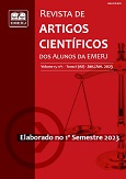 1º e 2º Semestre 2023 - volume 15 - n. único - Tomo I (A/I)