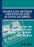 Revista do Curso de Especialização em Direito do Consumidor e Responsabilidade Civil da EMERJ N.8 - 2021