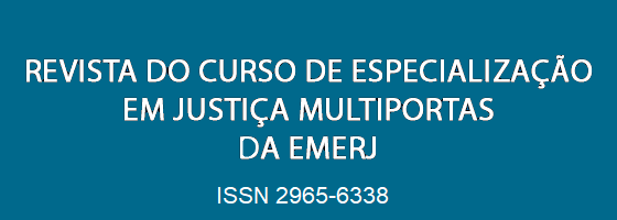 Revista do Curso de Especialização em Justiça Multiportas
